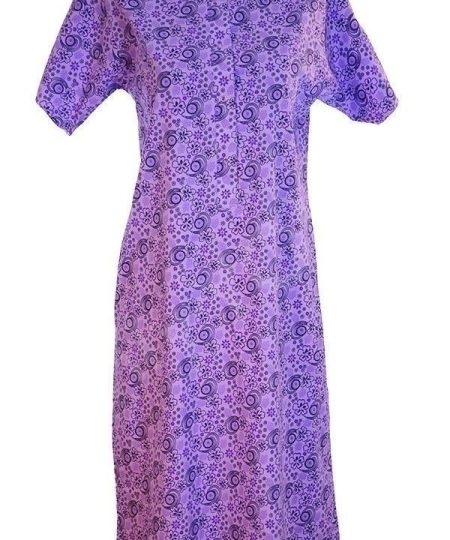 Нощница памук с къси ръкави до 4XL