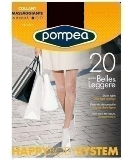 Чорапогащник с масажен ефект Pompea HBS 20 Черно