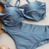 Бански бриджитка Push Up Aquamarine 3890